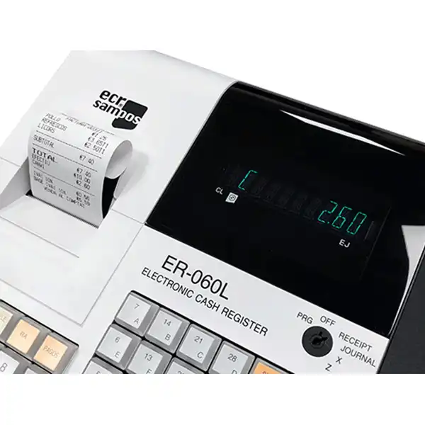 REGISTRADORA ECR SAMPOS ER-060 L BLANCA 159947