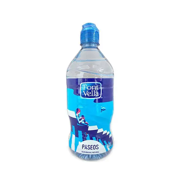 AGUA MINERAL NATURAL FONT VELLA BOTELLA 0,75 LT 158852 159960 AGUA MINERAL NATURAL FONT VELLA BOTELLA 0,75 LT 158852 159960