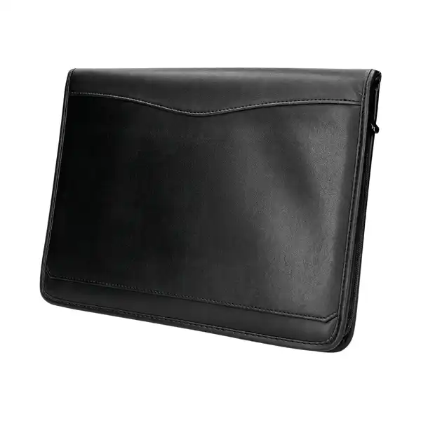 CARPETA PORTAFOLIOS A4 CREMALLERA CON BOLSA PARA MOVIL CALCULADORA TARJETERO NEGRO Q-CONNECT (163736) CARPETA PORTAFOLIOS A4 CREMALLERA CON BOLSA PARA MOVIL CALCULADORA TARJETERO NEGRO Q-CONNECT (163736)