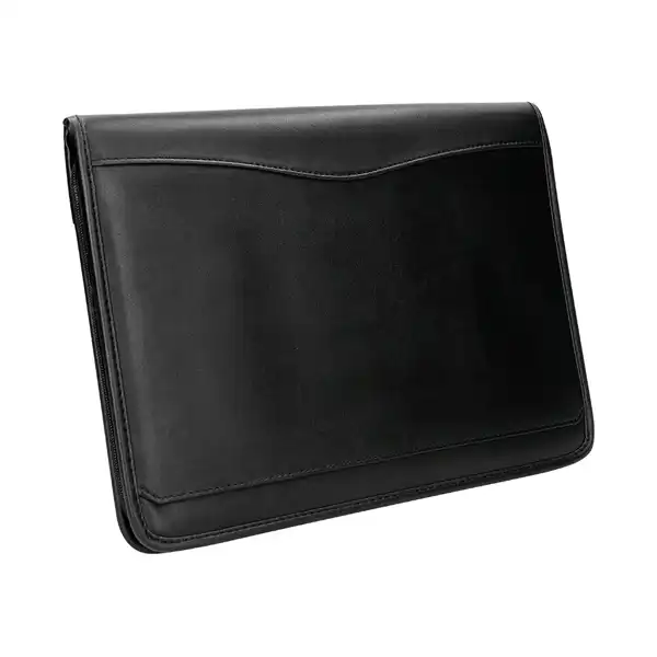 CARPETA PORTAFOLIOS A4 CREMALLERA CON BOLSA PARA MOVIL CALCULADORA TARJETERO NEGRO Q-CONNECT (163736) CARPETA PORTAFOLIOS A4 CREMALLERA CON BOLSA PARA MOVIL CALCULADORA TARJETERO NEGRO Q-CONNECT (163736)