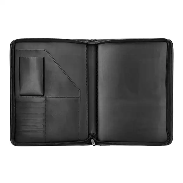 CARPETA PORTAFOLIOS A4 CREMALLERA CON BOLSA PARA MOVIL CALCULADORA TARJETERO NEGRO Q-CONNECT (163736) CARPETA PORTAFOLIOS A4 CREMALLERA CON BOLSA PARA MOVIL CALCULADORA TARJETERO NEGRO Q-CONNECT (163736)