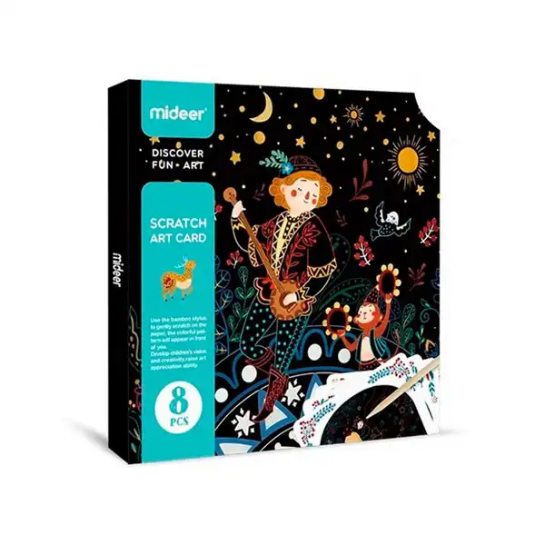 JUEGO DIDACTICO MIDEER SCRATCH ART CARD BOY MD4094 164145 JUEGO DIDACTICO MIDEER SCRATCH ART CARD BOY MD4094 164145