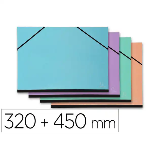CARPETA DIBUJO EXACOMPTA A3 GOMAS SIN SOLAPAS EXTRA RIGIDA 25680E 165173 CARPETA DIBUJO EXACOMPTA A3 GOMAS SIN SOLAPAS EXTRA RIGIDA 25680E 165173