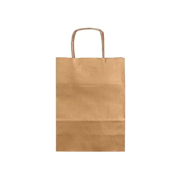 BOLSA KRAFT Q-CONNECT NATURAL LISO XS 180X240X80 MM ASA RETORCIDA 166080 BOLSA KRAFT Q-CONNECT NATURAL LISO XS 180X240X80 MM ASA RETORCIDA 166080