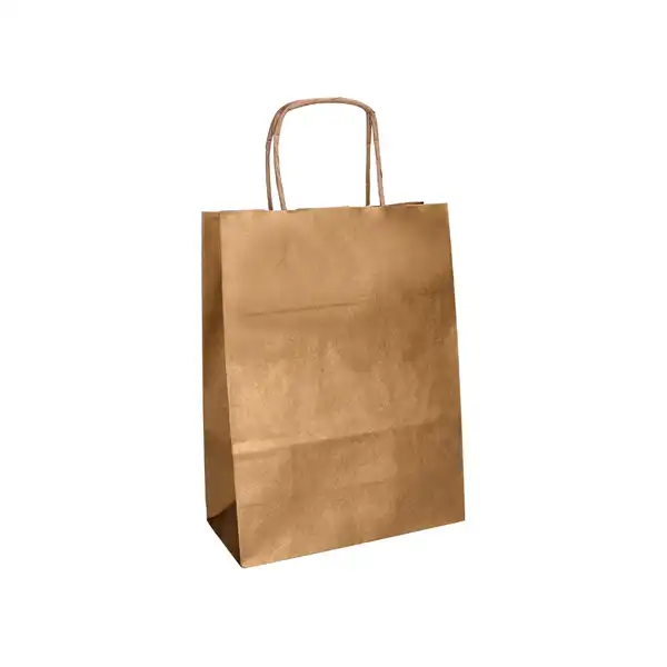 BOLSA KRAFT Q-CONNECT NATURAL LISO XS 180X240X80 MM ASA RETORCIDA 166080 BOLSA KRAFT Q-CONNECT NATURAL LISO XS 180X240X80 MM ASA RETORCIDA 166080