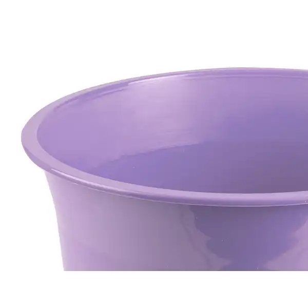 PAPELERA PLASTICO LIDERPAPEL LAVANDA OPACO 13 LITROS 275X285 MM PJ03 166256