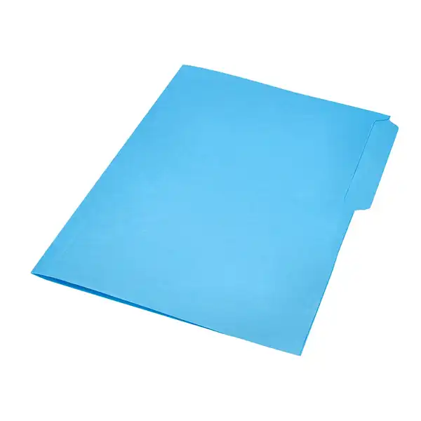 SUBCARPETA CARTULINA LIDERPAPEL Fº PESTAÑA SUPERIOR 240G/M2 AZUL SC45 166335 SUBCARPETA CARTULINA LIDERPAPEL Fº PESTAÑA SUPERIOR 240G/M2 AZUL SC45 166335