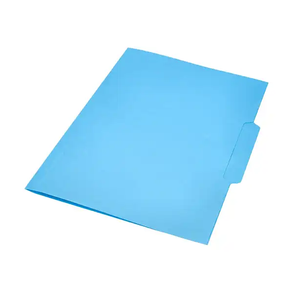 SUBCARPETA CARTULINA LIDERPAPEL Fº PESTAÑA CENTRAL 240G/M2 AZUL SC46 166336 SUBCARPETA CARTULINA LIDERPAPEL Fº PESTAÑA CENTRAL 240G/M2 AZUL SC46 166336