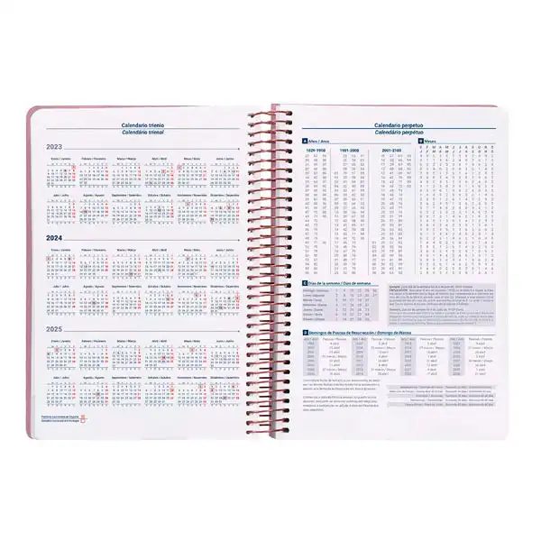AGENDA ESPIRAL LIDERPAPEL CLASSIC A4 2023 DP PP 70GR AZUL 166951 AGENDA ESPIRAL LIDERPAPEL CLASSIC A4 2023 DP PP 70GR AZUL 166951