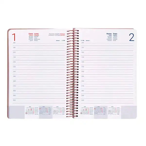 AGENDA ESPIRAL LIDERPAPEL CLASSIC A4 2023 DP PP 70GR AZUL 166951 AGENDA ESPIRAL LIDERPAPEL CLASSIC A4 2023 DP PP 70GR AZUL 166951