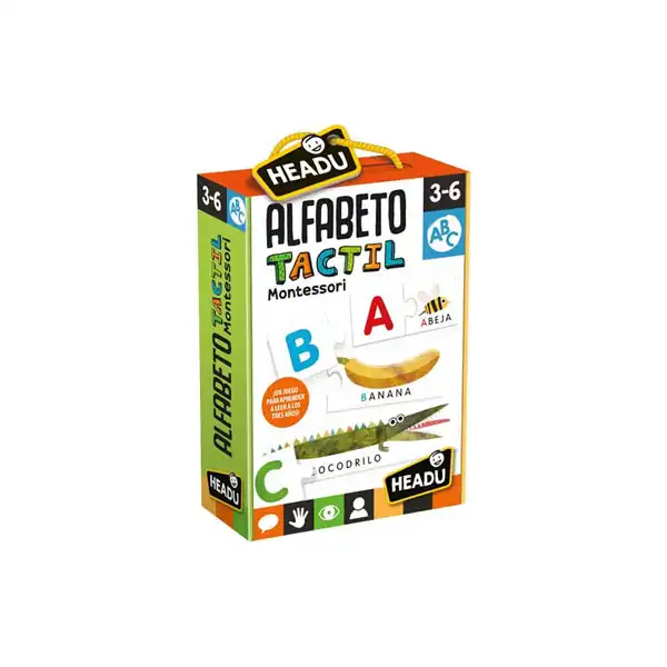 JUEGO DIDACTICO HEADU ALFABETO TACTIL MONTESSORI 130012055 167331 JUEGO DIDACTICO HEADU ALFABETO TACTIL MONTESSORI 130012055 167331
