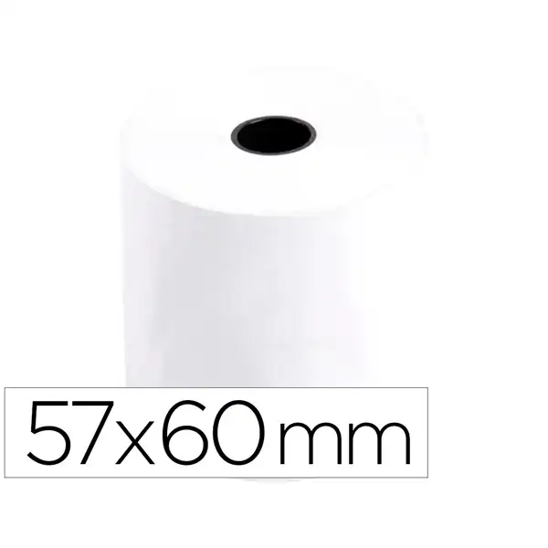 ROLLO TERMICO Q-CONNECT 57X60X12 BLANCO 168333 KF10104 168333 ROLLO TERMICO Q-CONNECT 57X60X12 BLANCO 168333 KF10104 168333