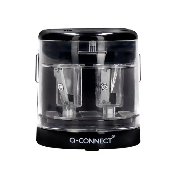 SACAPUNTA Q-CONNECT KF14568 ELECTRICO DE SOBREMESA CABLE USB/4 PILAS AA AFILA CUCHILLA DOS USOS KF14568 169170 SACAPUNTA Q-CONNECT KF14568 ELECTRICO DE SOBREMESA CABLE USB/4 PILAS AA AFILA CUCHILLA DOS USOS KF14568 169170