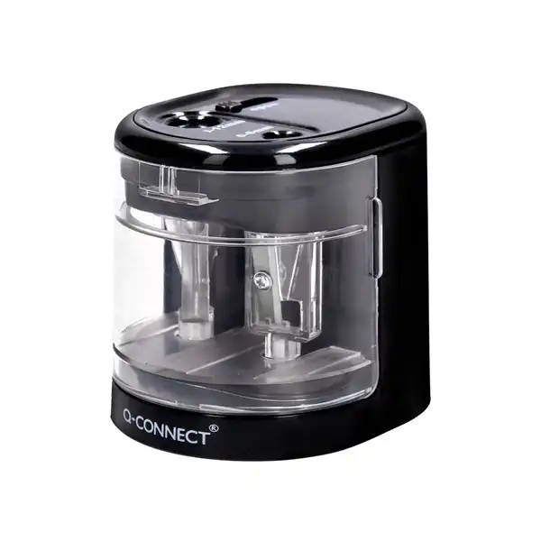 SACAPUNTA Q-CONNECT KF14568 ELECTRICO DE SOBREMESA CABLE USB/4 PILAS AA AFILA CUCHILLA DOS USOS KF14568 169170 SACAPUNTA Q-CONNECT KF14568 ELECTRICO DE SOBREMESA CABLE USB/4 PILAS AA AFILA CUCHILLA DOS USOS KF14568 169170