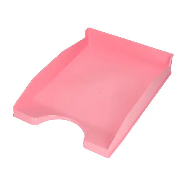 BANDEJA SOBREMESA PLASTICO Q-CONNECT ROSA PASTEL OPACO 240X70X340MM KF17161 169175 BANDEJA SOBREMESA PLASTICO Q-CONNECT ROSA PASTEL OPACO 240X70X340MM KF17161 169175