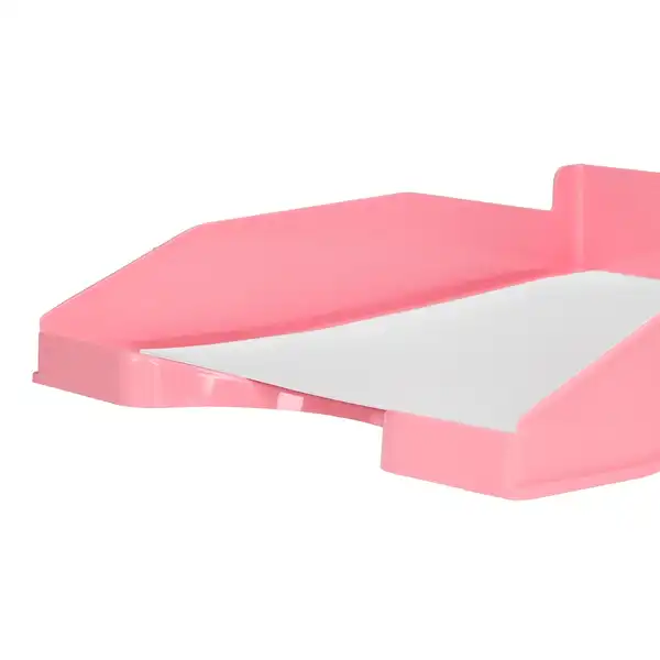 BANDEJA SOBREMESA PLASTICO Q-CONNECT ROSA PASTEL OPACO 240X70X340MM KF17161 169175 BANDEJA SOBREMESA PLASTICO Q-CONNECT ROSA PASTEL OPACO 240X70X340MM KF17161 169175