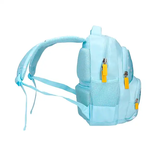 MOCHILA ESCOLAR LIDERPAPEL MULTIBOLSILLO INFANTIL AZUL FLOWERS 350X110X270 MM ME41 169405 MOCHILA ESCOLAR LIDERPAPEL MULTIBOLSILLO INFANTIL AZUL FLOWERS 350X110X270 MM ME41 169405