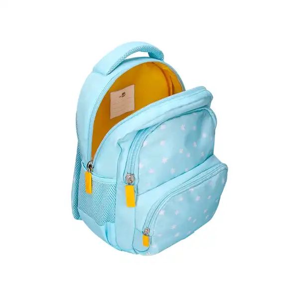 MOCHILA ESCOLAR LIDERPAPEL MULTIBOLSILLO INFANTIL AZUL FLOWERS 350X110X270 MM ME41 169405 MOCHILA ESCOLAR LIDERPAPEL MULTIBOLSILLO INFANTIL AZUL FLOWERS 350X110X270 MM ME41 169405