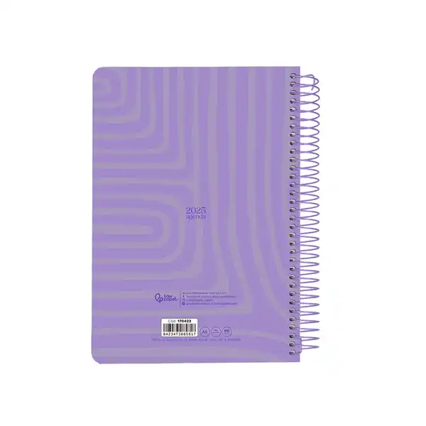 AGENDA ESPIRAL LIDERPAPEL SYROS 15X21CM DP 60GR CATALAN 170423 AGENDA ESPIRAL LIDERPAPEL SYROS 15X21CM DP 60GR CATALAN 170423