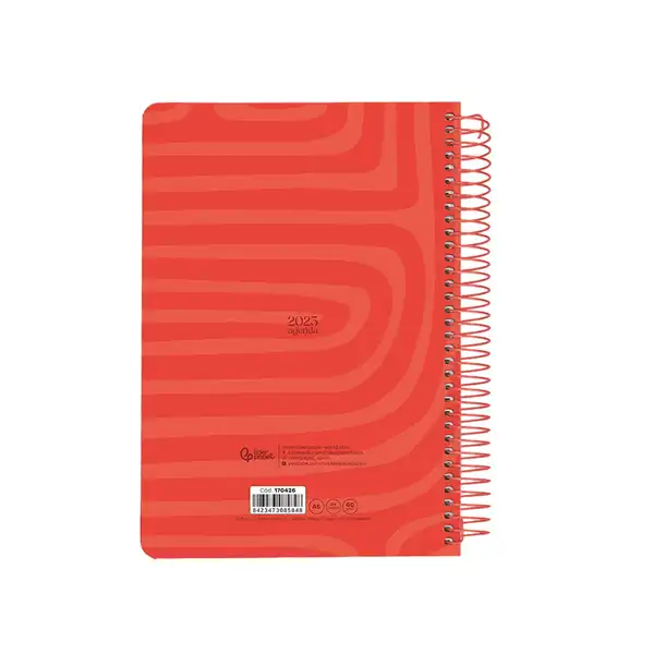 AGENDA ESPIRAL LIDERPAPEL SYROS 15X21CM DP 60GR CALAN 170426 AGENDA ESPIRAL LIDERPAPEL SYROS 15X21CM DP 60GR CALAN 170426