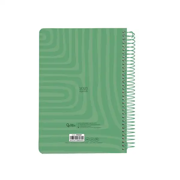 AGENDA ESPIRAL LIDERPAPEL SYROS 15X21CM DP 60GR CATALAN 170427 AGENDA ESPIRAL LIDERPAPEL SYROS 15X21CM DP 60GR CATALAN 170427