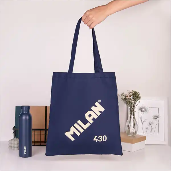 BOLSO TOTE BAG COLECCION MILAN 430 SINCE 1918 AZUL 62101SNCB 170958 BOLSO TOTE BAG COLECCION MILAN 430 SINCE 1918 AZUL 62101SNCB 170958