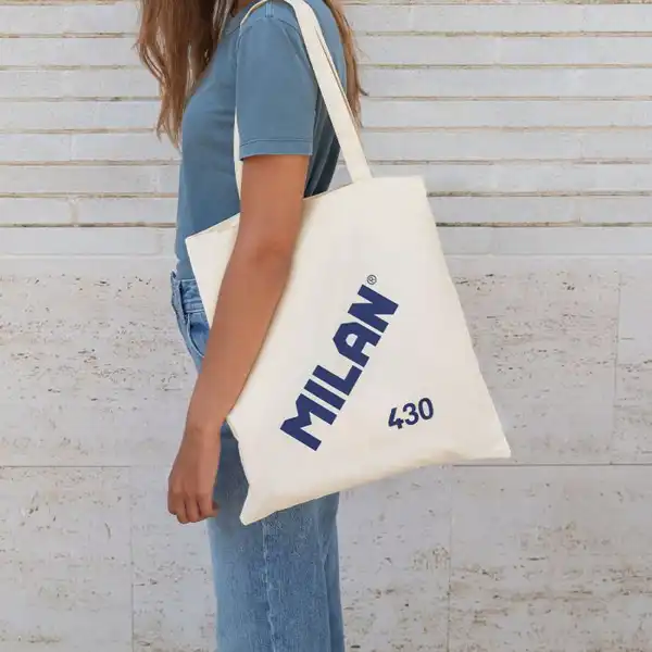 BOLSO TOTE BAG COLECCION MILAN 430 SINCE 1918 BEIG 62101SNBG 170960