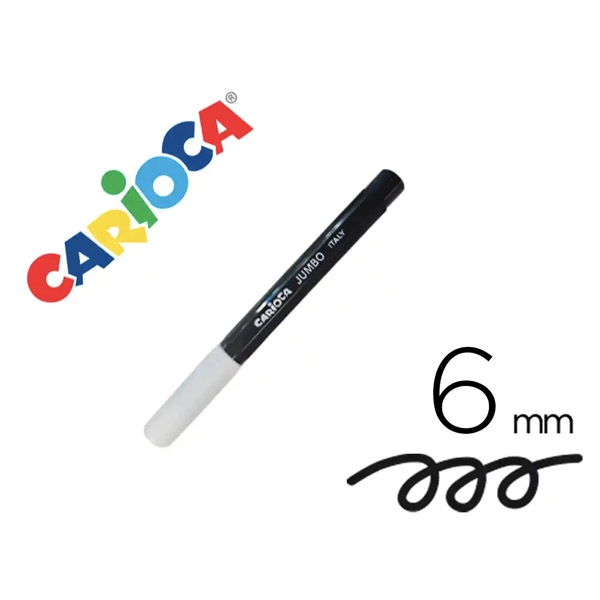 ROTULADOR CARIOCA JUMBO C-12 NEGRO PUNTA GRUESA 172824 ROTULADOR CARIOCA JUMBO C-12 NEGRO PUNTA GRUESA 172824