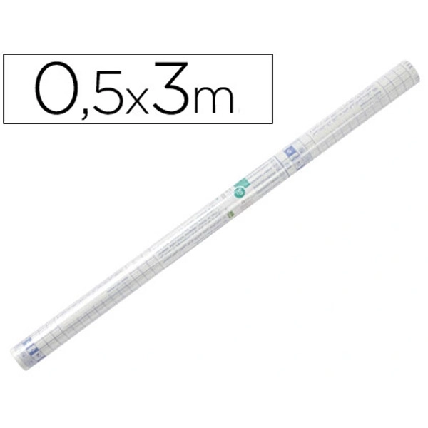 ROLLO PLASTICO ADHESIVO LIDERPAPEL 0.50X3 MT 50 MC FORRALIBROS REMOVIBLE AD06 20284 ROLLO PLASTICO ADHESIVO LIDERPAPEL 0.50X3 MT 50 MC FORRALIBROS REMOVIBLE AD06 20284