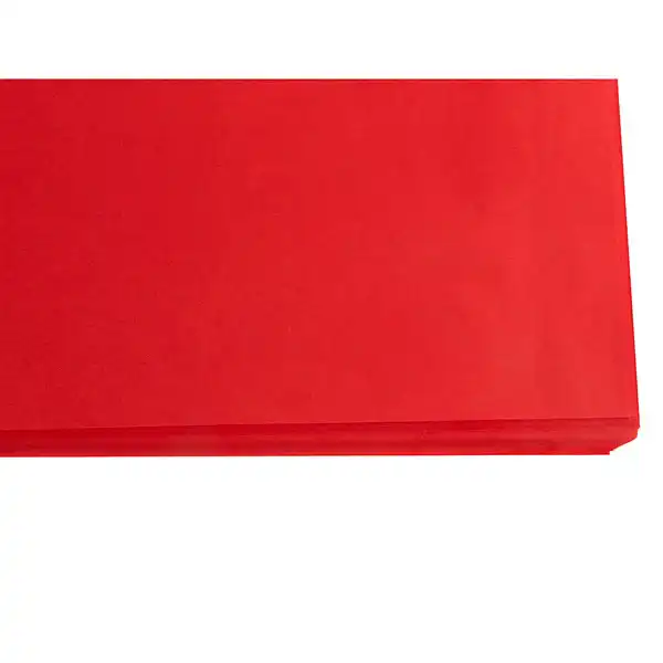 PAPEL SEDA LPP ROJO 52X76 CM 18 GR -PAQ. DE 25 HJ 22236 22236