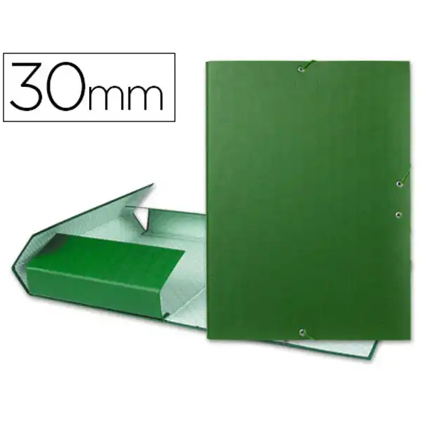 CARPETA PROYECTOS LIDERPAPEL Fº LOMO 30MM CARTON FORRADO VERDE PY35 25279 CARPETA PROYECTOS LIDERPAPEL Fº LOMO 30MM CARTON FORRADO VERDE PY35 25279