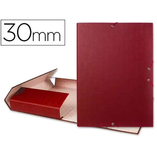 CARPETA PROYECTOS LIDERPAPEL Fº LOMO 30MM CARTON FORRADO ROJA PY34 25280 CARPETA PROYECTOS LIDERPAPEL Fº LOMO 30MM CARTON FORRADO ROJA PY34 25280