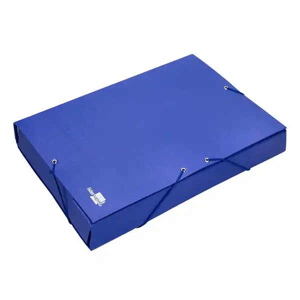 CAJA DE PROYECTOS Fº LOMO 9 CARTON FORRADO AZUL LIDERPAPEL PY91 25296 CAJA DE PROYECTOS Fº LOMO 9 CARTON FORRADO AZUL LIDERPAPEL PY91 25296