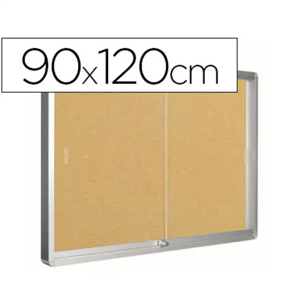 VITRINA DE ANUNCIOS Q-CONNECT MARCO DE ALUMINIO 900 X 1200 MM KF03589 26361 VITRINA DE ANUNCIOS Q-CONNECT MARCO DE ALUMINIO 900 X 1200 MM KF03589 26361