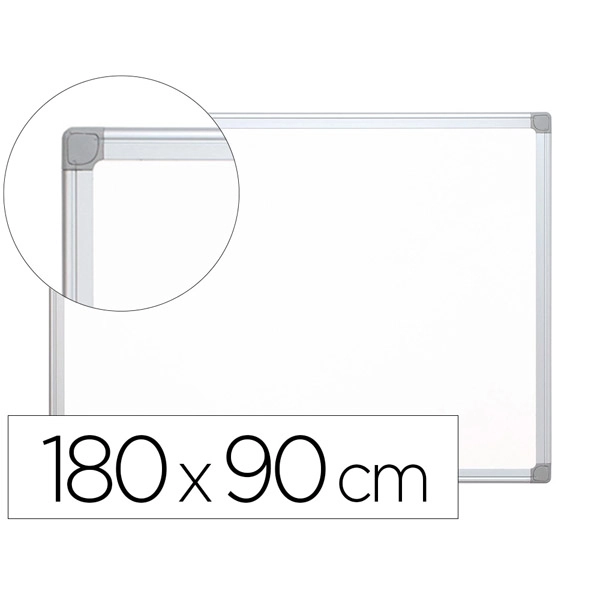 PIZARRA BLANCA Q-CONNECT MELAMINA MARCO DE ALUMINIO 180X90 CM KF03579 26365 PIZARRA BLANCA Q-CONNECT MELAMINA MARCO DE ALUMINIO 180X90 CM KF03579 26365