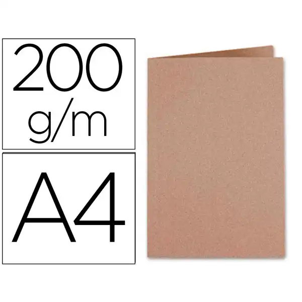 SUBCARPETA LIDERPAPEL DIN A4 KRAFT 200G/M2 SC21 26437 SUBCARPETA LIDERPAPEL DIN A4 KRAFT 200G/M2 SC21 26437