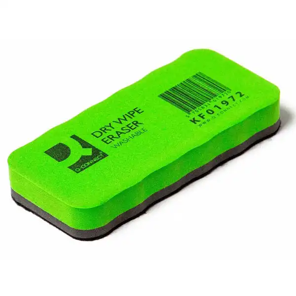 BORRADOR Q-CONNECT PIZARRA EN SECO LAVABLE KF01972 26447 BORRADOR Q-CONNECT PIZARRA EN SECO LAVABLE KF01972 26447