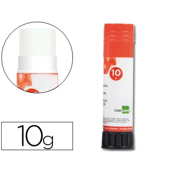 PEGAMENTO LIDERPAPEL EN BARRA 10 GR UNIDAD PE01 28009 PEGAMENTO LIDERPAPEL EN BARRA 10 GR UNIDAD PE01 28009