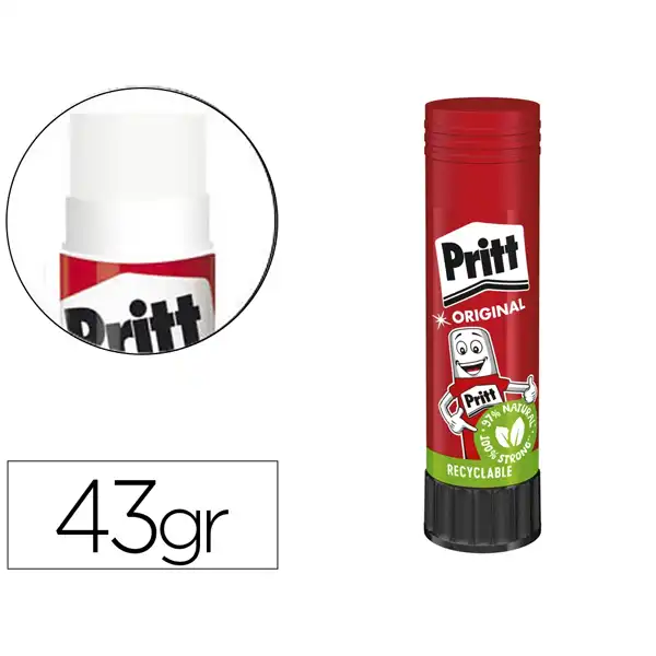 PEGAMENTO PRITT STICK EN BARRA 43 GRS 28029 (1584626)