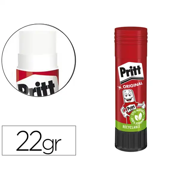 PEGAMENTO PRITT STICK EN BARRA 22 GRS. 28030 (1584625)