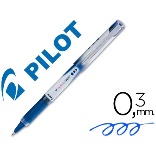 BOLIGRAFO PILOT V-BALL GRIP 0,5 TINTA LIQUIDA AZUL 28449 BOLIGRAFO PILOT V-BALL GRIP 0,5 TINTA LIQUIDA AZUL 28449