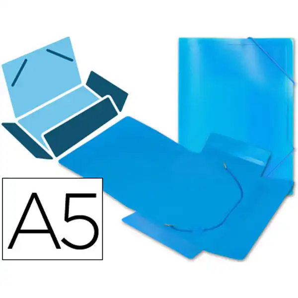 CARPETA BEAUTONE A5 AZUL PP GOMA Y SOLAPAS 34972 29308 CARPETA BEAUTONE A5 AZUL PP GOMA Y SOLAPAS 34972 29308
