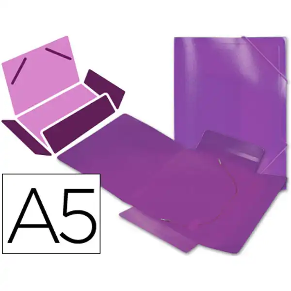 CARPETA BEAUTONE A5 VIOLETA PP GOMA Y SOLAPAS 34976 29312 CARPETA BEAUTONE A5 VIOLETA PP GOMA Y SOLAPAS 34976 29312