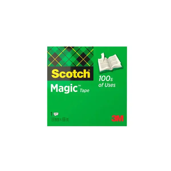 CINTA ADHESIVA SCOTCH-MAGIC 66 MT X 19 MM 29428 8101966 CINTA ADHESIVA SCOTCH-MAGIC 66 MT X 19 MM 29428 8101966