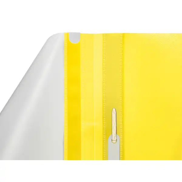 CARPETA DOSSIER FASTENER PLASTICO Q-CONNECT A4 AMARILLA KF01457 32705