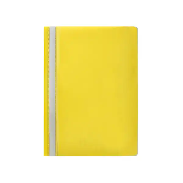 CARPETA DOSSIER FASTENER PLASTICO Q-CONNECT A4 AMARILLA KF01457 32705