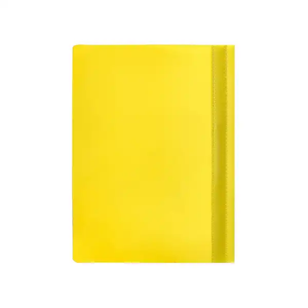 CARPETA DOSSIER FASTENER PLASTICO Q-CONNECT A4 AMARILLA KF01457 32705