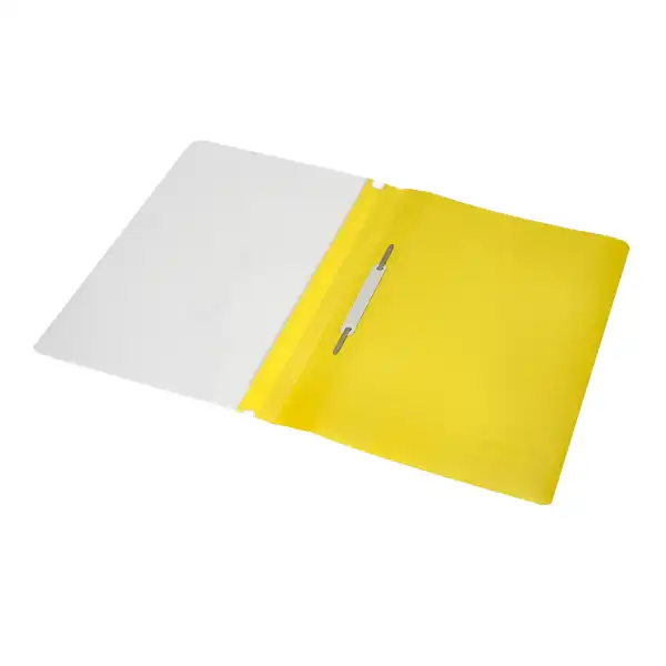 CARPETA DOSSIER FASTENER PLASTICO Q-CONNECT A4 AMARILLA KF01457 32705