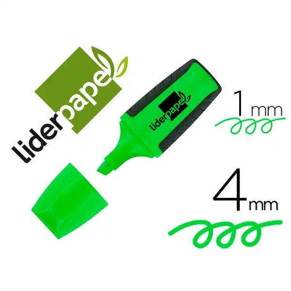 ROTULADOR LIDERPAPEL MINI FLUORESCENTE VERDE RT05 35815 ROTULADOR LIDERPAPEL MINI FLUORESCENTE VERDE RT05 35815