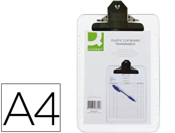 PORTANOTAS CLIPBOARD Q-CONNECT 37683 KF03301 PORTANOTAS CLIPBOARD Q-CONNECT 37683 KF03301
